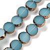 Imitation Jade Glass Beads Strands GLAA-H032-03-03-1