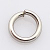 Tarnish Resistant 304 Stainless Steel Open Jump Rings STAS-E067-08-5mm-1