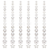 90Pcs 15 Styles Brass Bead Caps KK-PH0012-19A-1