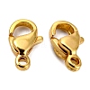 Polished 316 Surgical Stainless Steel Lobster Claw Clasps STAS-R072-12A-G-2