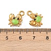 304 Stainless Steel Enamel Pendants STAS-C150-01F-02-3