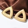 304 Stainless Steel Stud Earrings EJEW-U047-31G-2