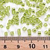 8/0 Glass Bugle Beads SEED-S032-07A-24-4