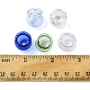 10Pcs 5 Colors Jellyfish Glass Bead Cone GLAA-FS0001-81-5