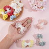 11 Bundles 11 Colors Gypsum with Cotton Cord Artificial Flower Core DIY-GF0014-55-3