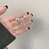 Valentine's Day Alloy Dangle Stud Earrings WG7BD97-01-4