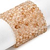 Natural Citrine(Heated) Beads Strands G-G155-B03-02A-4