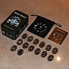 14Pcs Oval Wood Wicth Runes Sets PW-WG39D33-04-1