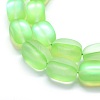 Synthetic Moonstone Beads Strands G-E503F-B03-3
