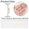 200Pcs 2 Styles 304 Stainless Steel Ball Head Pins STAS-AR0002-26-2