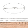 304 Stainless Steel Flat Round Link Chains CHS-H117-02P-2