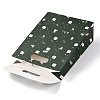 Christmas Themed Pattern Rectangle Kraft Paper Flip Bags CARB-L008-02L-02-3