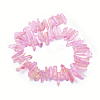 Electroplated Natural Quartz Crystal Beads Strands G-P368-05E-2