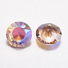 Faceted Glass Rhinestone Charms RGLA-F051-8mm-223PS-2