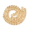 Handmade Foil Glass Beads FOIL-Q001-02I-2