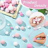 3 sets Polyester Ball Decoration DIY-SC0031-26D-3