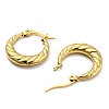 PVD Vacuum Plating 304 Stainless Steel Hoop Earrings for Women EJEW-Q772-06G-2