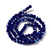 Opaque Glass Beads Strands EGLA-A035-P4mm-L09-2