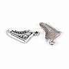 Tibetan Style Alloy Pendants X-TIBE-N010-68AS-RS-2