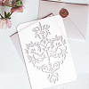 Plastic Drawing Painting Stencils Templates DIY-WH0396-0141-3