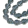 Electroplate Glass Beads Strands EGLA-T017-05C-3