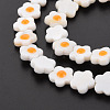 Natural Freshwater Shell Beads Strands with Enamel SHEL-T018-29B-4