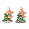 Eco-Friendly Alloy Enamel Pendants LS-ENAM-Q437-061-NR-1