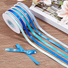 5 Rolls Single Face Polyester Satin Ribbon SRIB-CY0001-38A-4