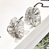 304 Stainless Steel Stud Earrings EJEW-H146-01P-2