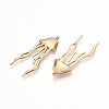 304 Stainless Steel Pendants X-STAS-T064-63G-2