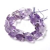 Rough Raw Natural Amethyst Beads Strands G-G010-09-2