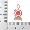 Amusement Park Brass Enamel Pendants KK-CBA7736-01D-3