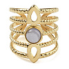 Natural & Synthetic Gemstone Finger Rings RJEW-U027-08G-3