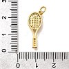 Brass Micro Pave Cubic Zirconia Pendants KK-Z125-12G-3