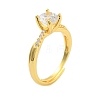Clear Cubic Zirconia Adjustable Rings RJEW-L120-018G-05-1