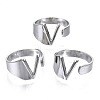 Alloy Cuff Finger Rings RJEW-S038-195V-P-NR-2