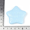 Opaque Acrylic and Glass Pendants SACR-T017-47B-3