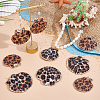 16Pcs 4 Colors Spray Paint & Electroplate Sea Shell Pendants SSHEL-PH0001-35-5