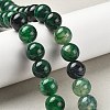 Natural Dragon Veins Agate Beads Strands G-A261-A03-14mm-1