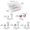 DIY Tibetan Style Alloy & Resin European Beads Making Finding Kits DIY-FS0006-78C-4