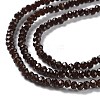 Baking Paint Imitation Jade Glass Bead Strands X-DGLA-A034-J4MM-A11-4