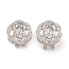 925 Sterling Silver Micro Pave Cubic Zirconia Earring Settings Findings STER-B003-27P-1