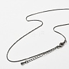 Brass Box Chain Necklaces for Women NJEW-D302-41B-3