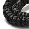 Natural Lava Rock Dyed Beads Strands G-L586-A01-06-4