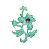 Chinese Style Alloy Enamel Chandelier Components Links X-ENAM-E329-67D-G-4