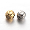 Cube Brass Spacer Beads KK-L129-45-1