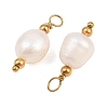 Natural Pearl Pendants PA-CBA0A45-09G-2