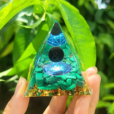 Orgonite Pyramid Resin Energy Generators PW-WG00C2D-02-1