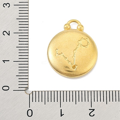 Real 18K Gold Plated Tone 304 Stainless Steel Pendants STAS-K291-01G-10-1