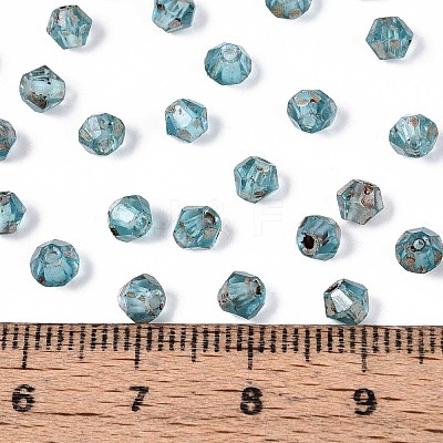 Picasso Baking Paint Glass Seed Beads SEED-N007-37G-1